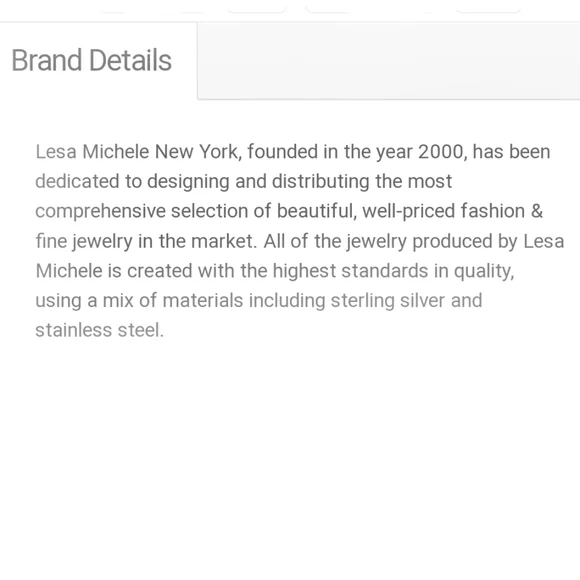 LESA MICHELE Crystal & Silvertone Ball Pavé Split Hoop Earrings - Picture 6 of 13